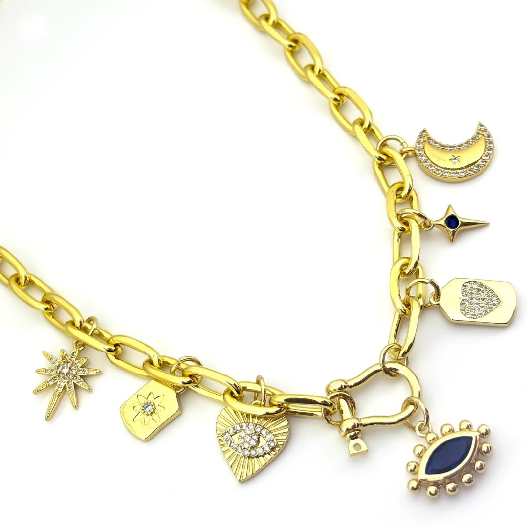 CELESTIAL CHARM NECKLACE