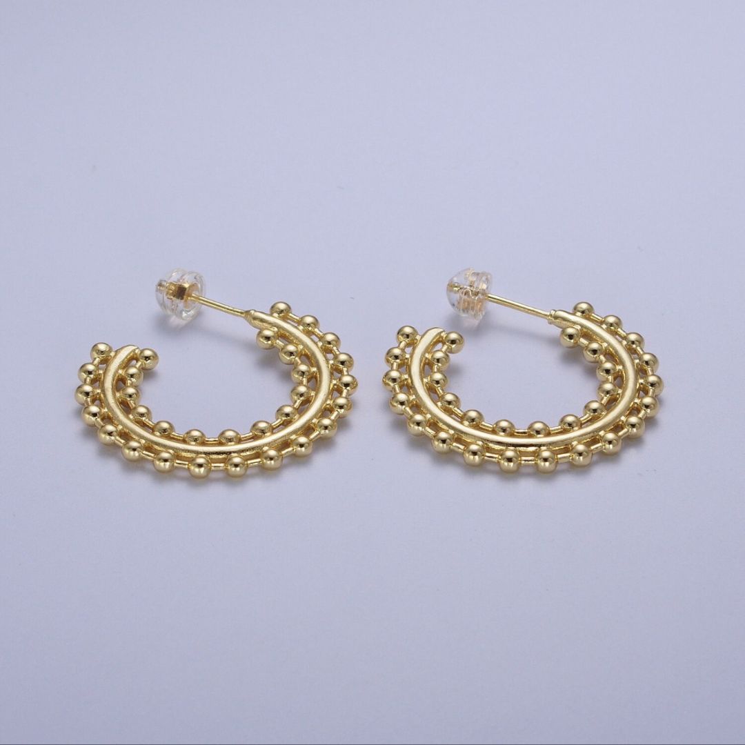 SAMIRA GOLD HOOP