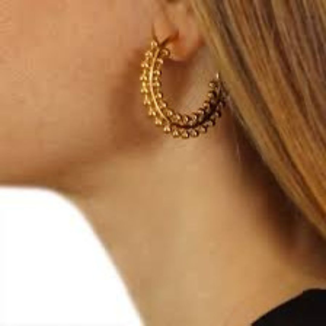 SAMIRA GOLD HOOP