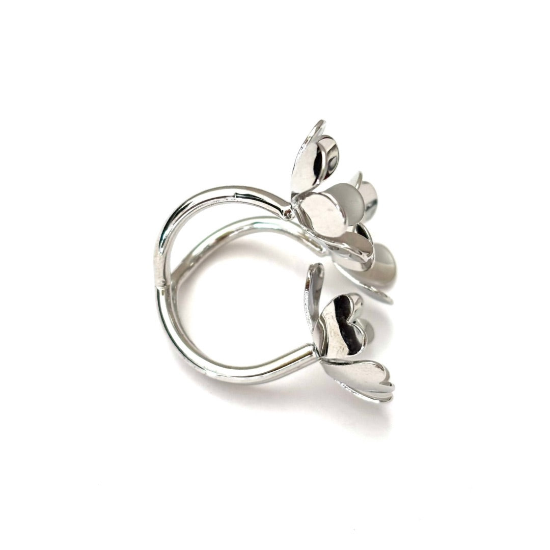 SILVER BLOSSOM RING