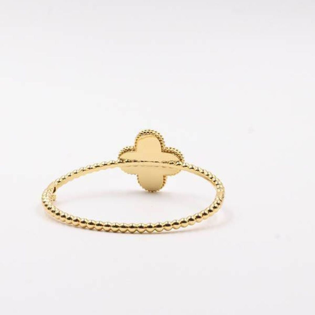 GOLDEN CLOVER BANGLE