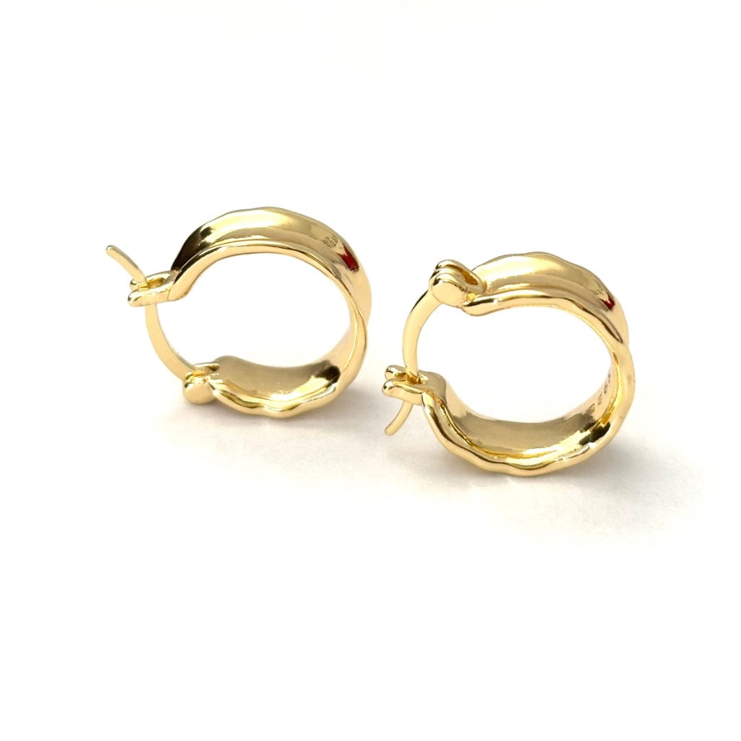 GOLDEN HOOPS EARRINGS