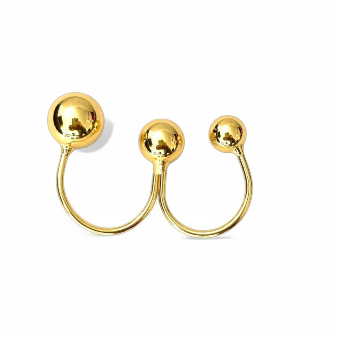TRIO ORB GOLD RING