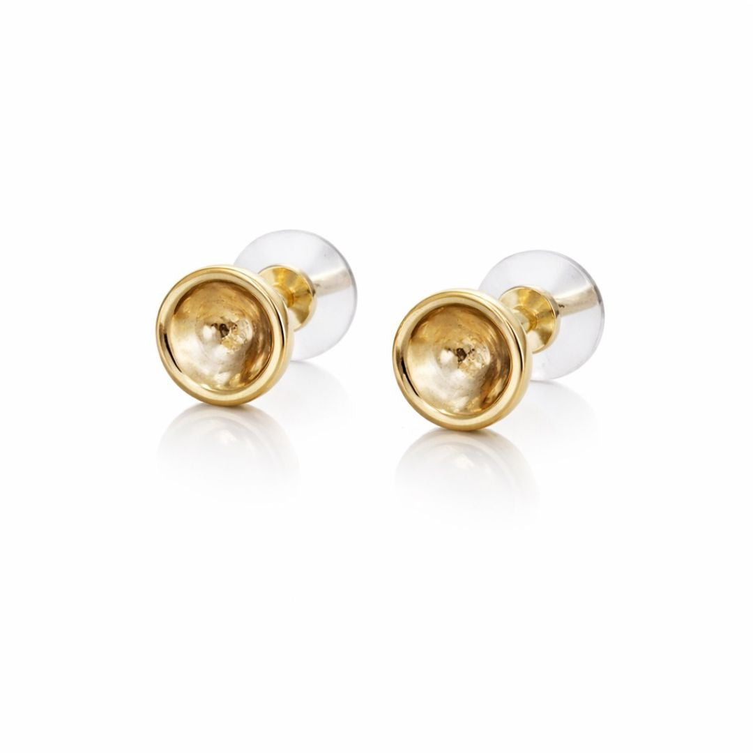 AUREA DOME STUD EARRINGS