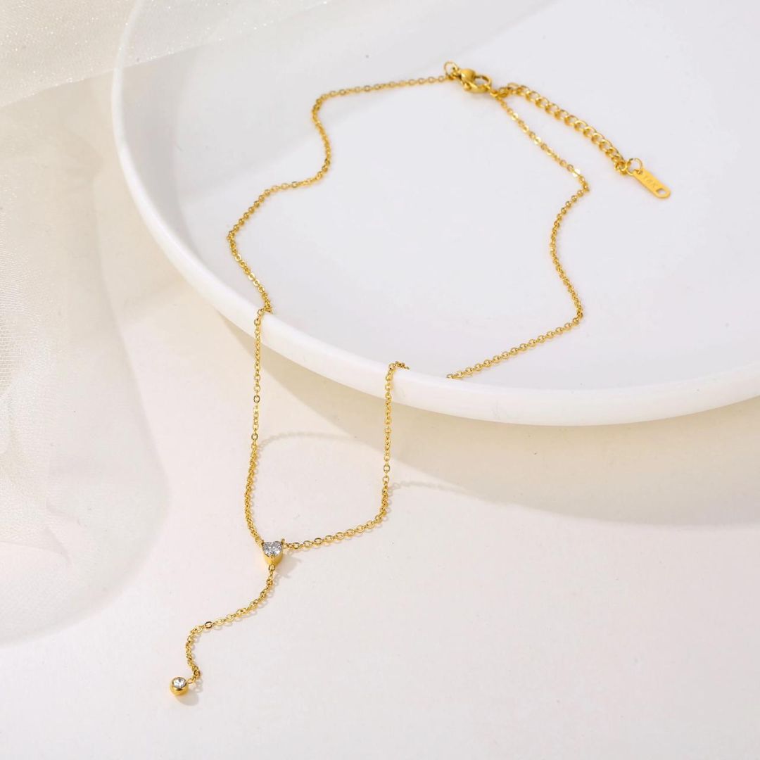 ELLE LARIAT NECKLACE