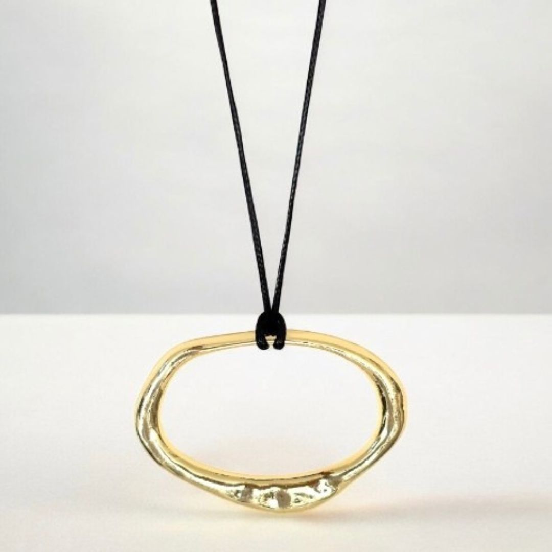 STELLA CENTERPIECE GOLD PENDANT