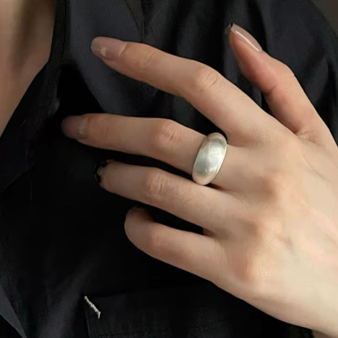 MOONLIT CUFF RING