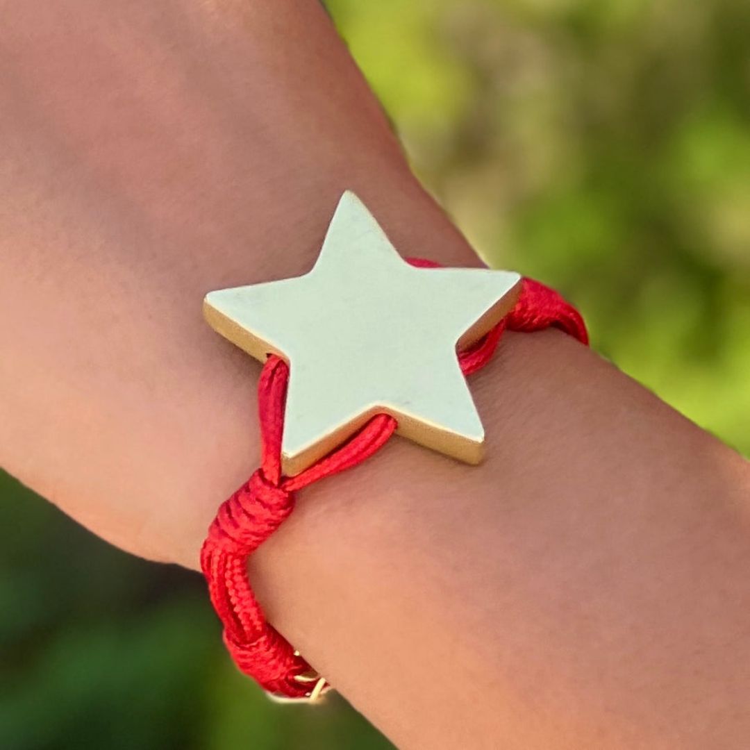 RED CORD GOLD STAR