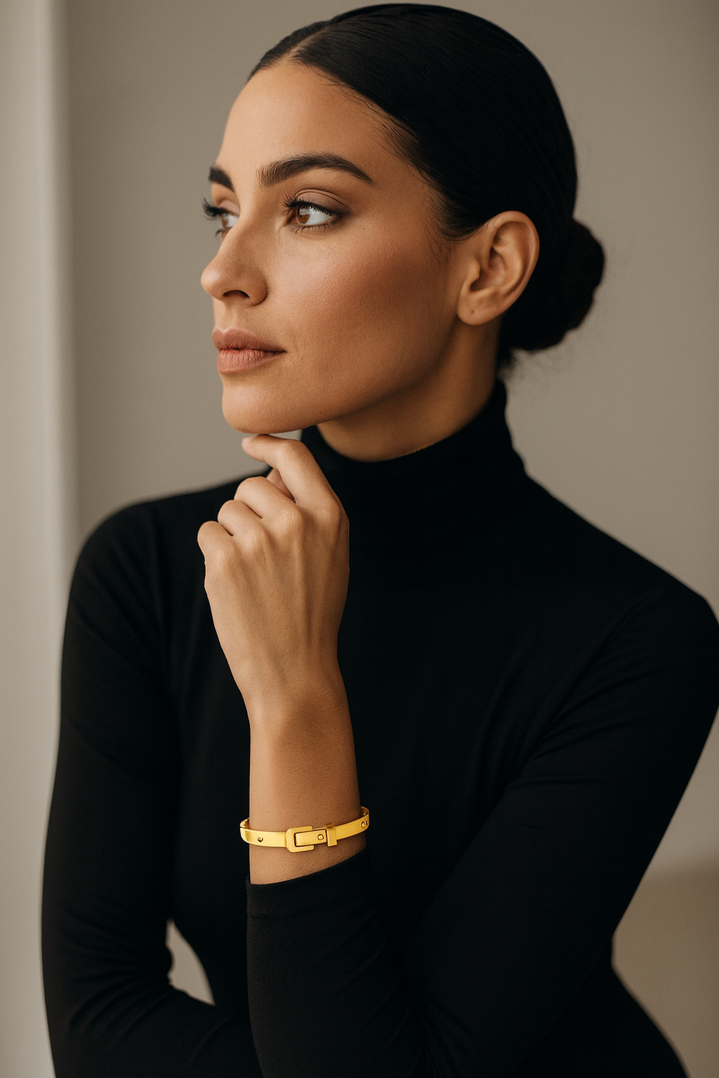 GOLDEN BELT BANGLE