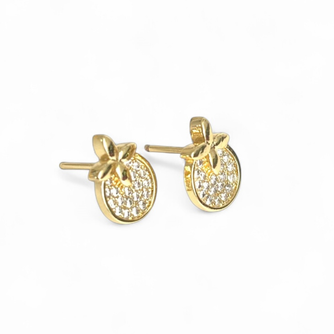 GOLDEN BLOOM STUDS