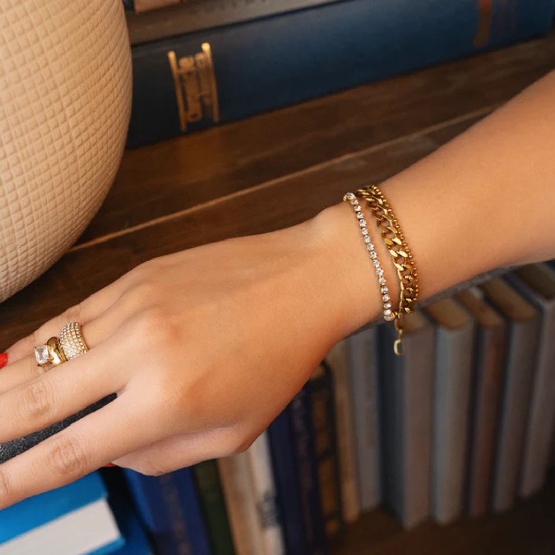 TRINITY CHAIN BRACELET