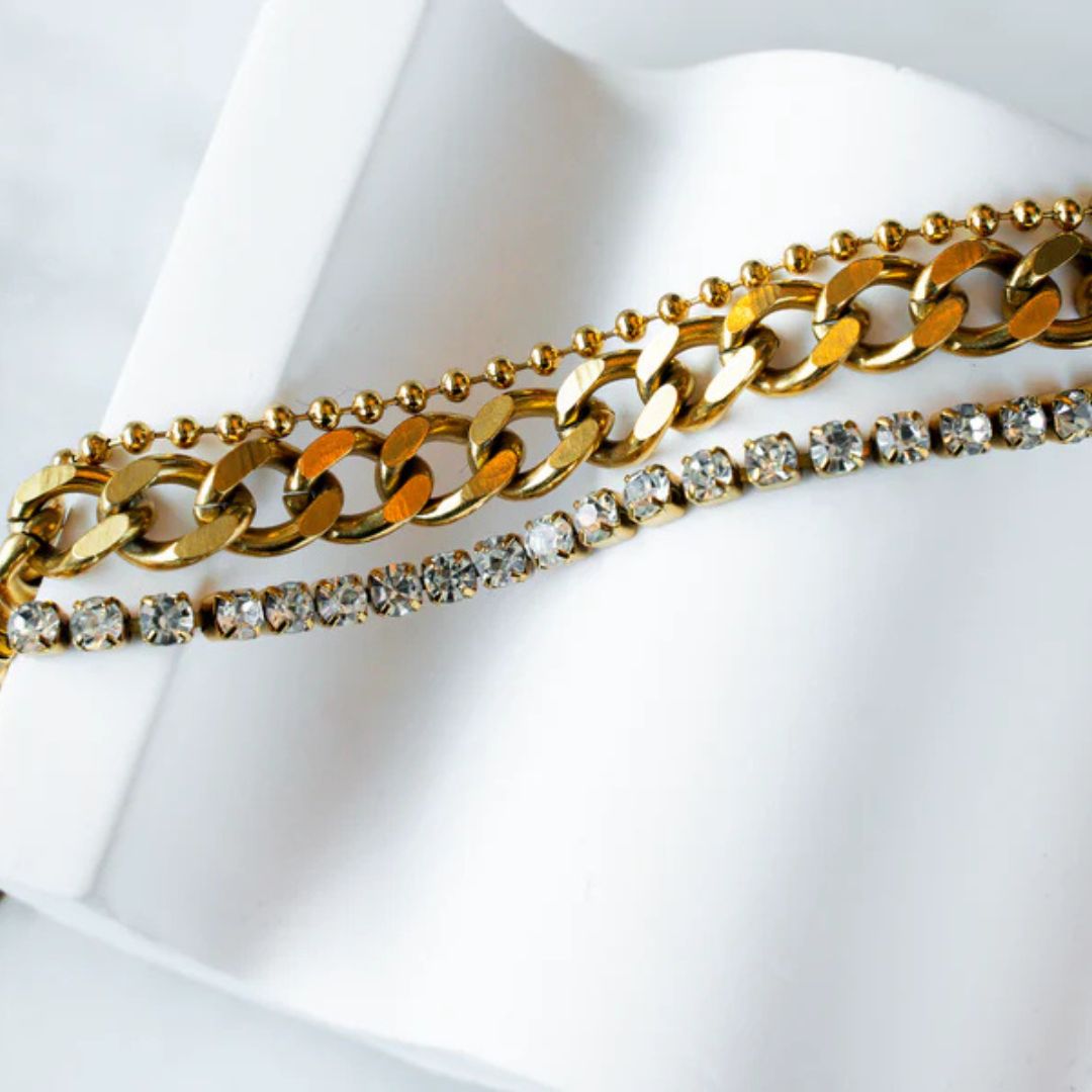 TRINITY CHAIN BRACELET
