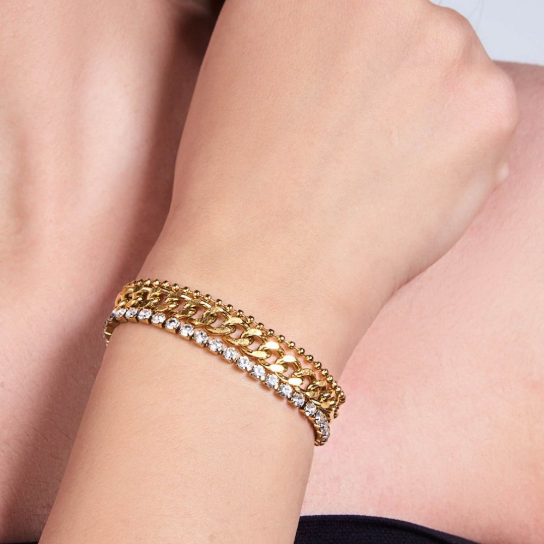 TRINITY CHAIN BRACELET
