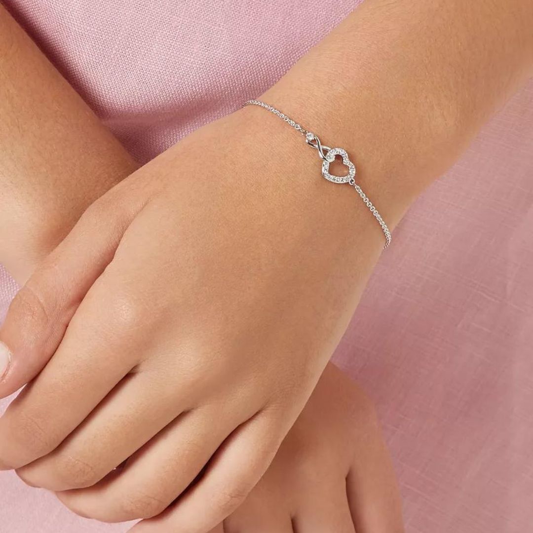 INFINITY HEART BRACELET