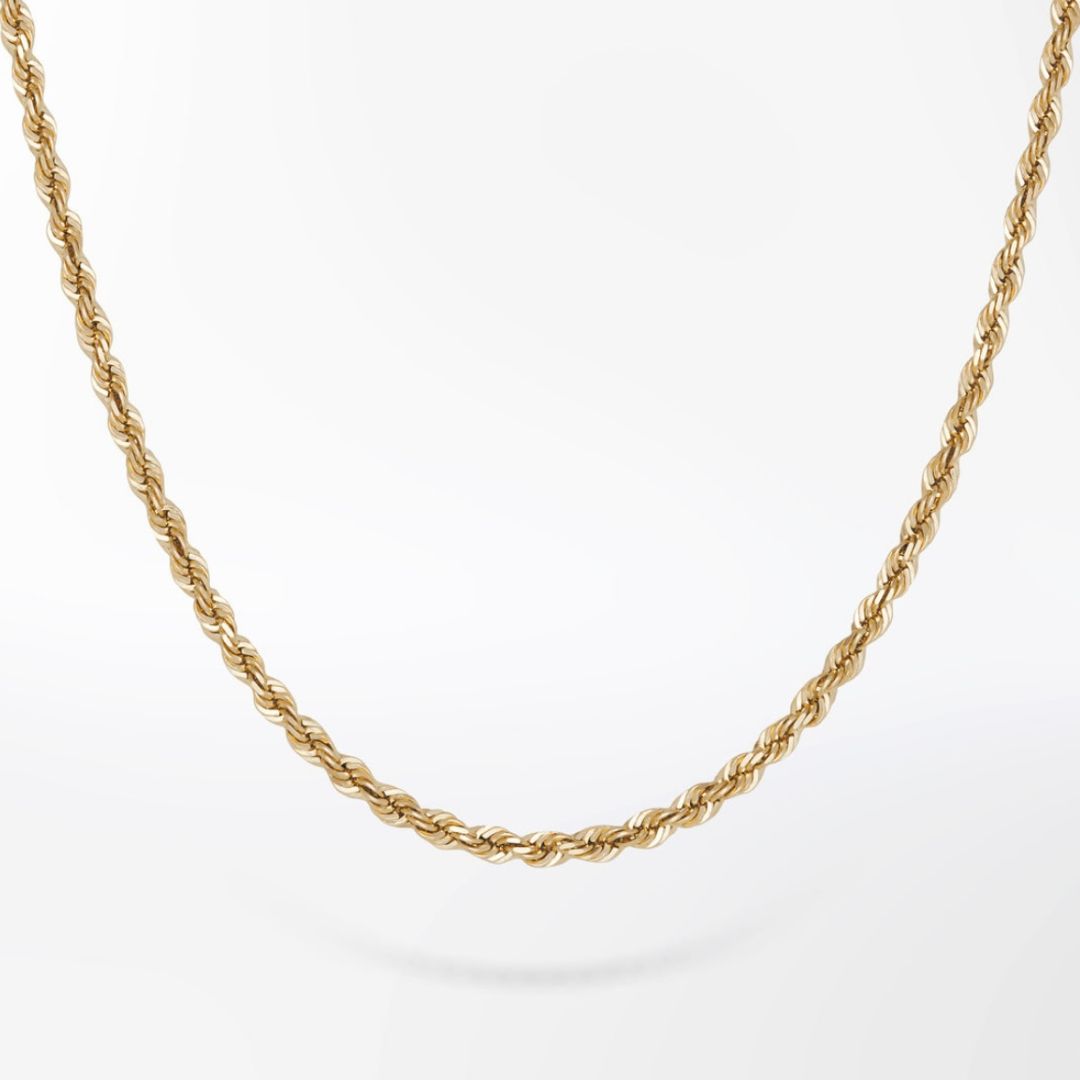 LUCIA GOLD ROPE CHAIN
