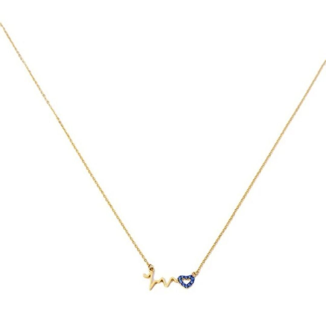 AMORA BLUE HEART - Metales & Co