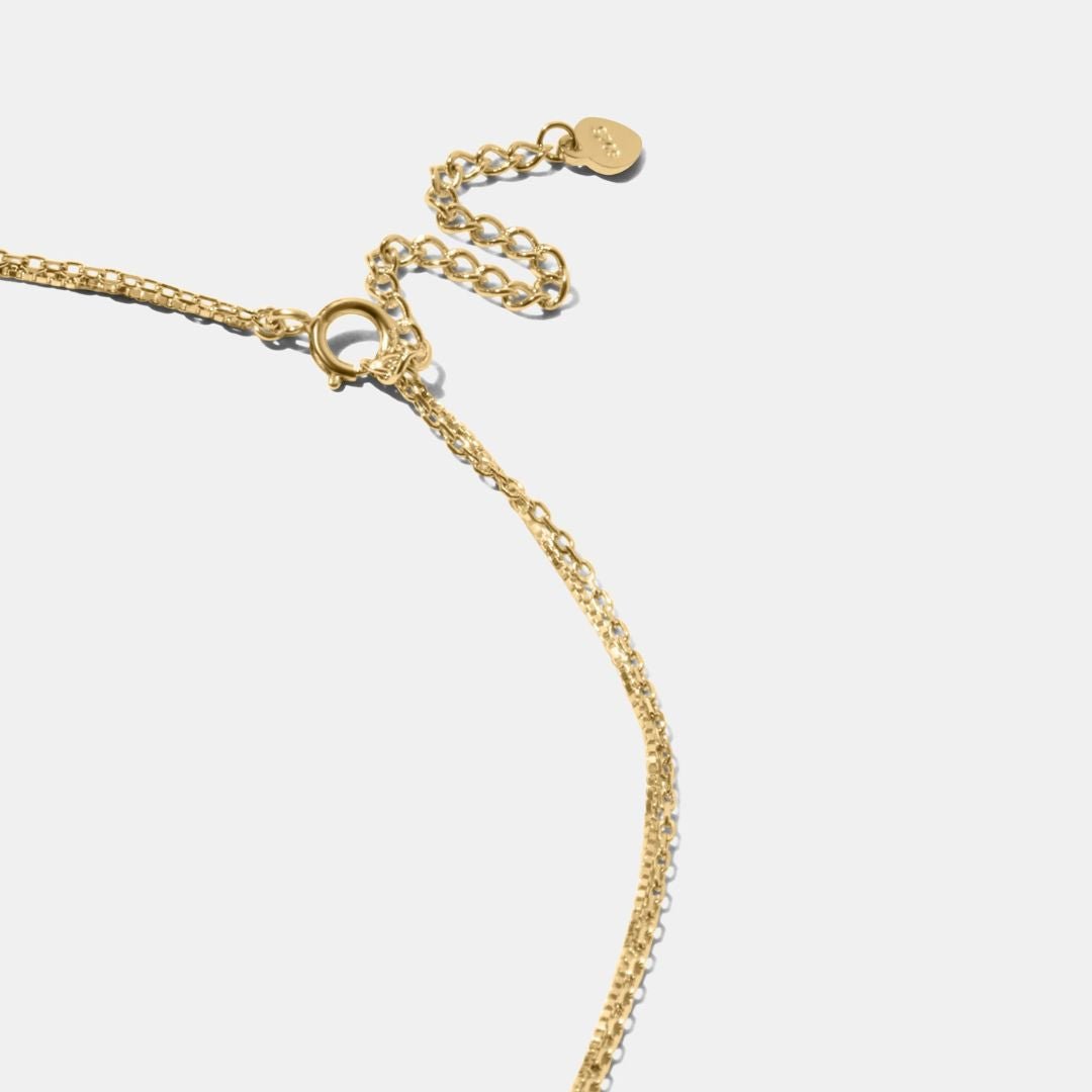 ANNABELLA SINGLE STONE PENDANT NECKLACE - Metales & Co