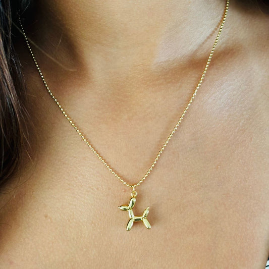 BALLOON DOG NECKLACE