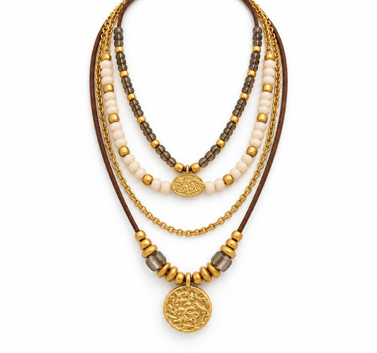 GOLDEN EARTH NECKLACE