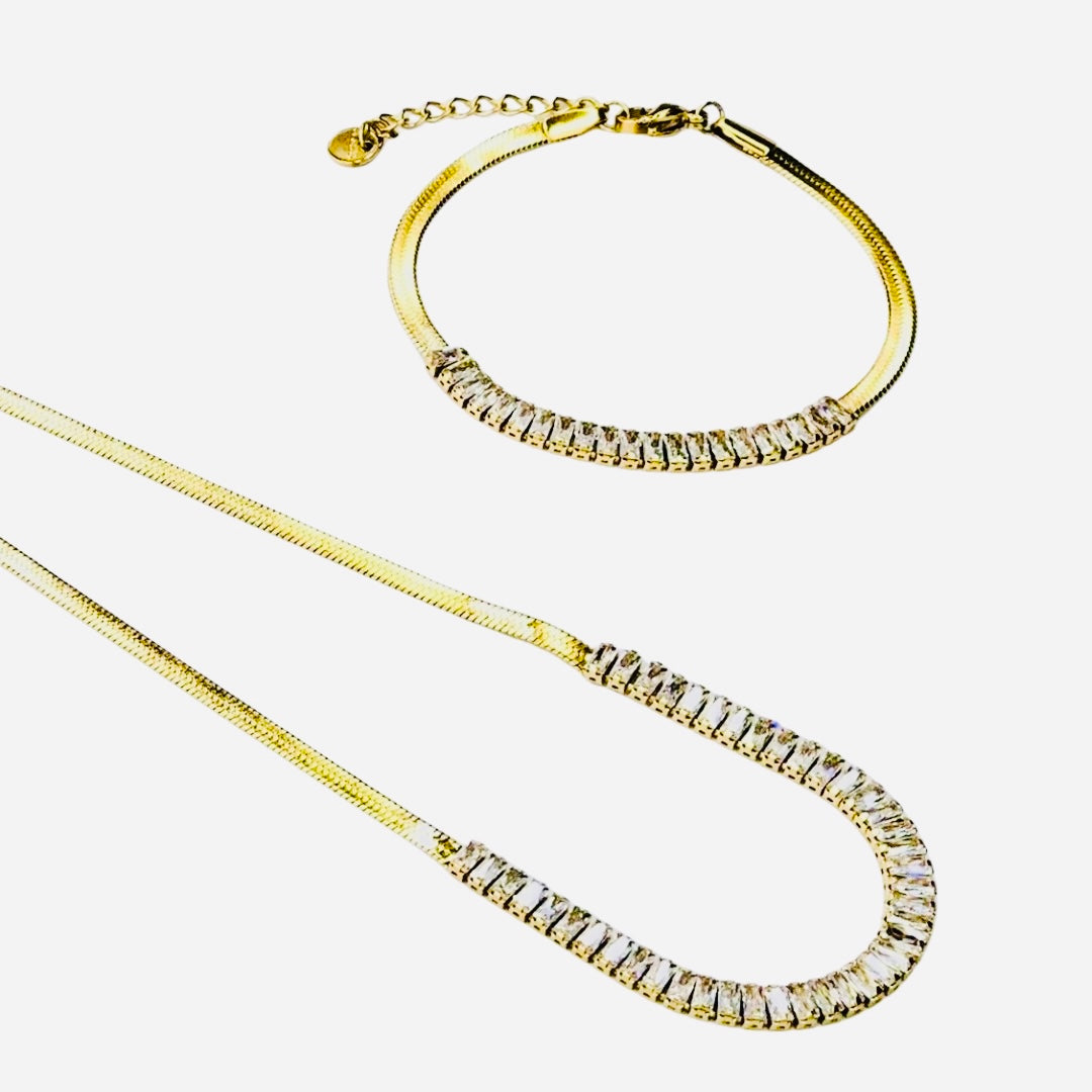 BAGUETTE LUXE SNAKE BRACELET