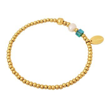 KARA GOLD BEADS BRACELET