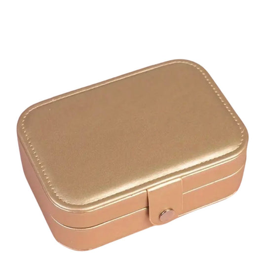 GOLD JEWELRY TRAVEL CASE