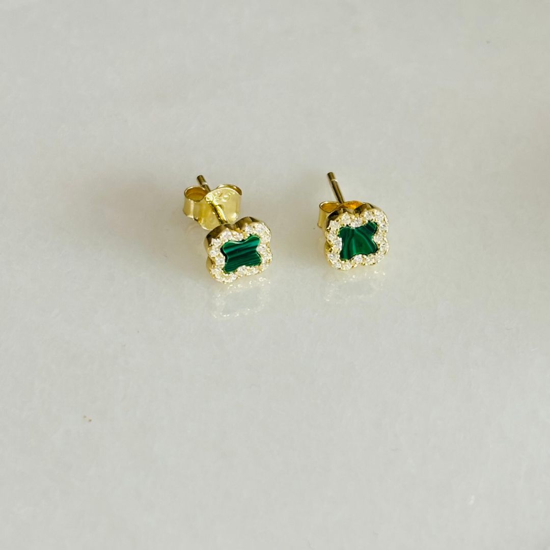 ESMERALDA CLOVER EARRINGS