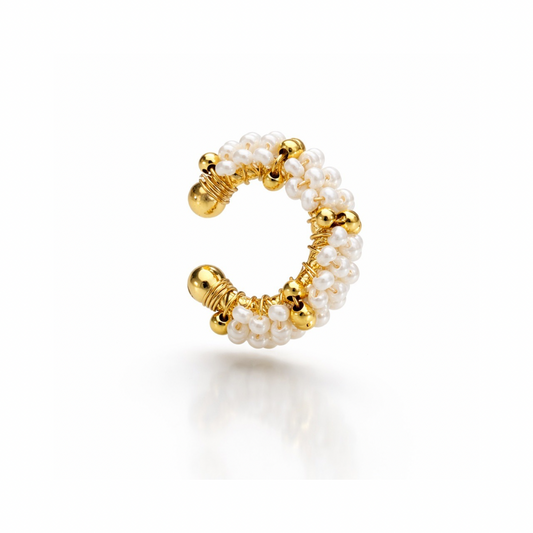 Perla Dorada Ear Cuff