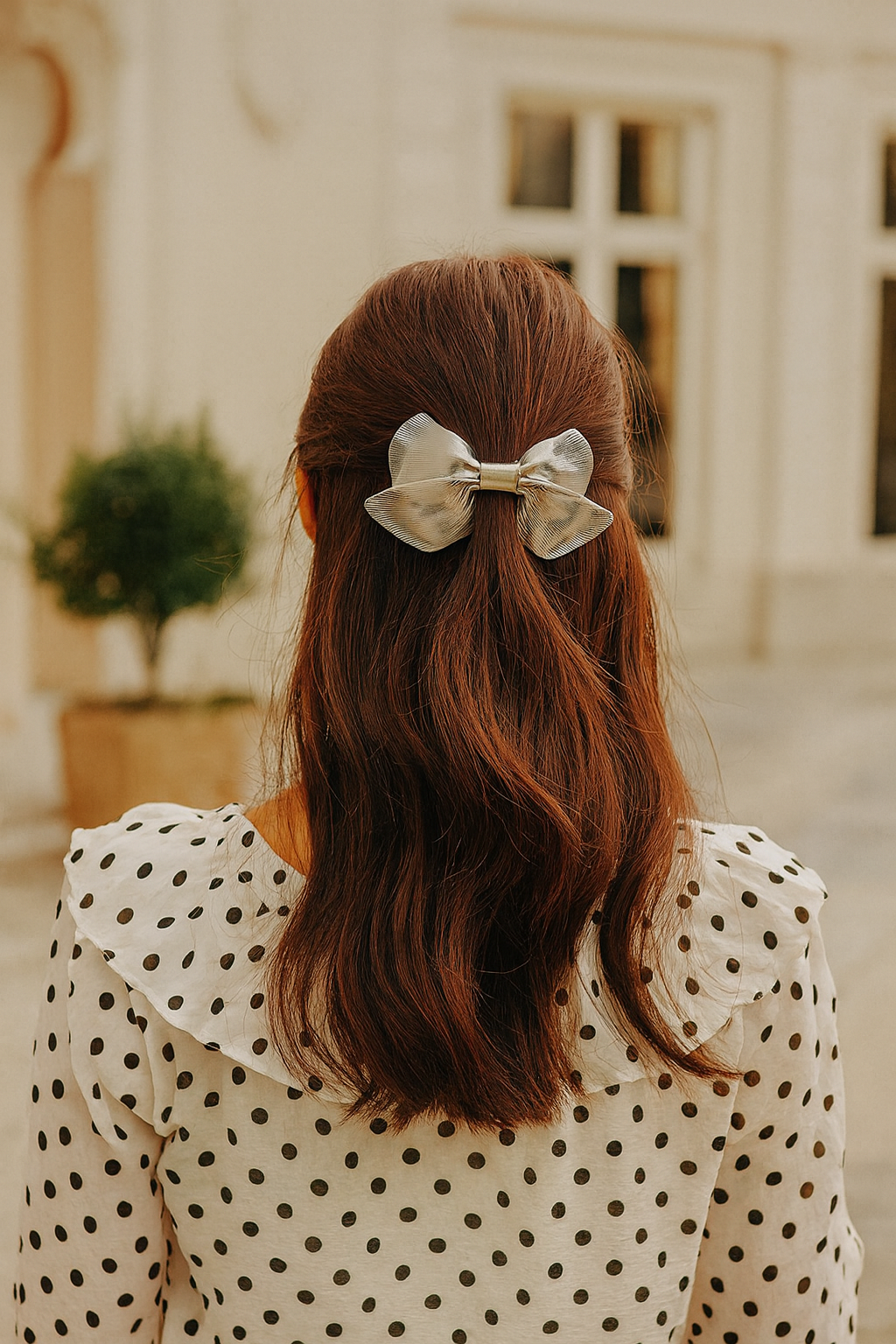 SILVER GRACE BOW