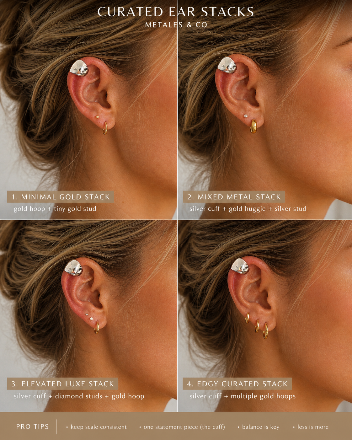 LUNA CURVE EAR CUFF