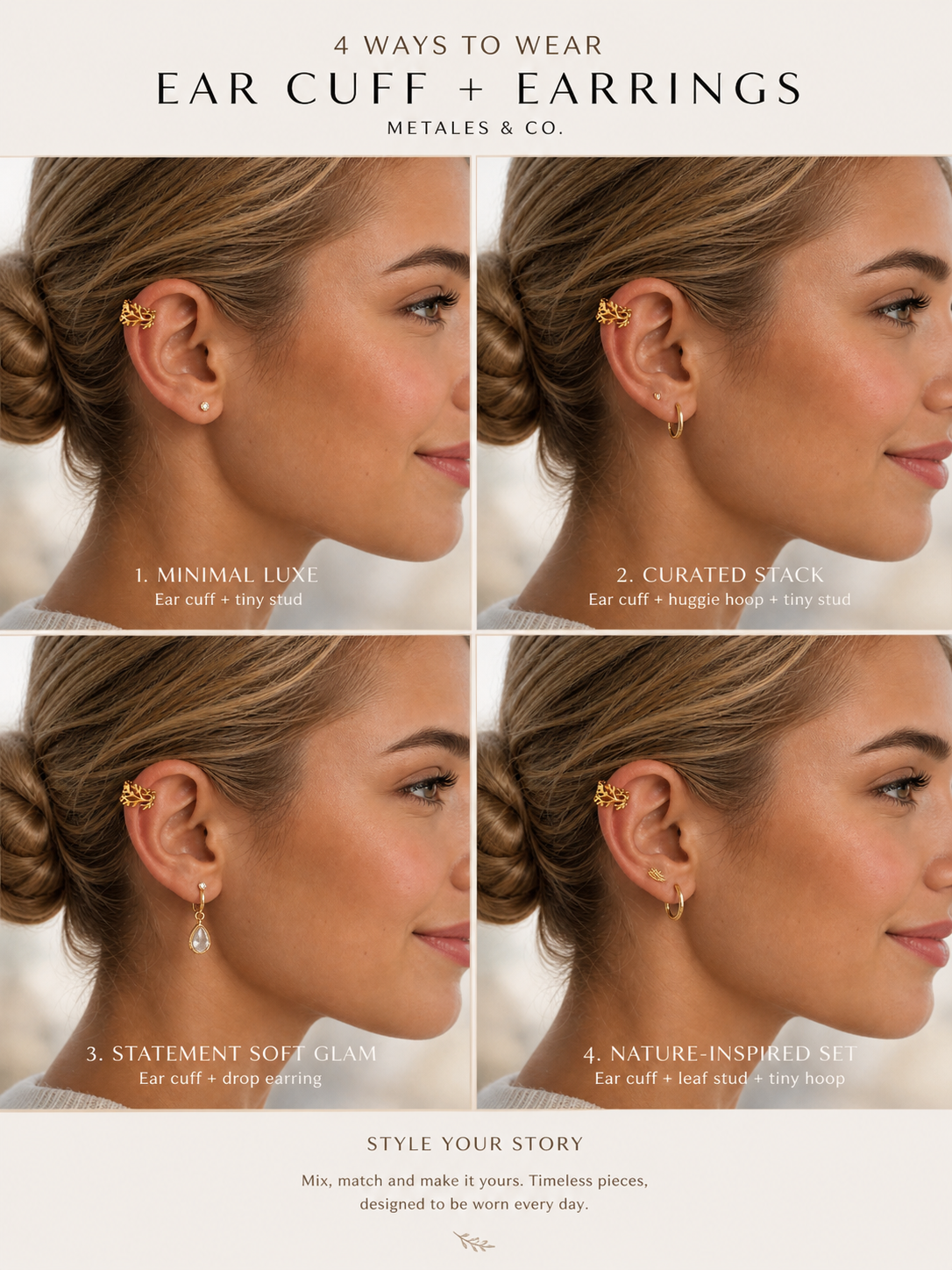 CORALIA LUXE EAR CUFF
