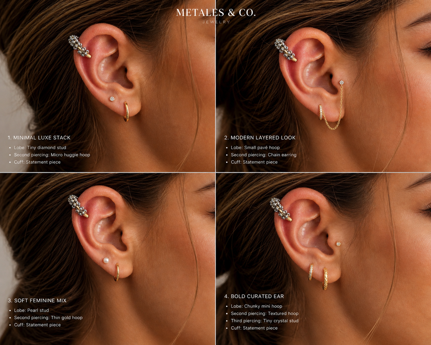ECLIPSE BEAD EAR CUFF