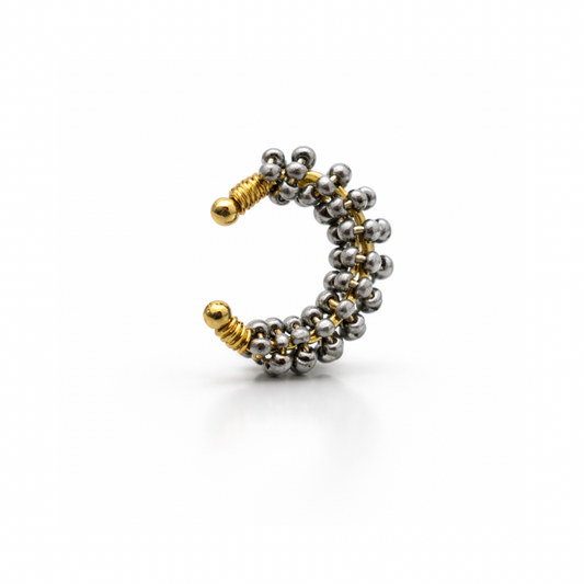 ECLIPSE BEAD EAR CUFF