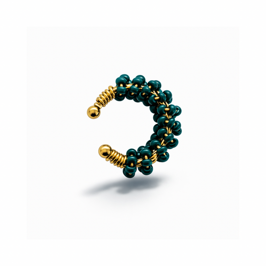 VERDE LUXE BLOOM EAR CUFF