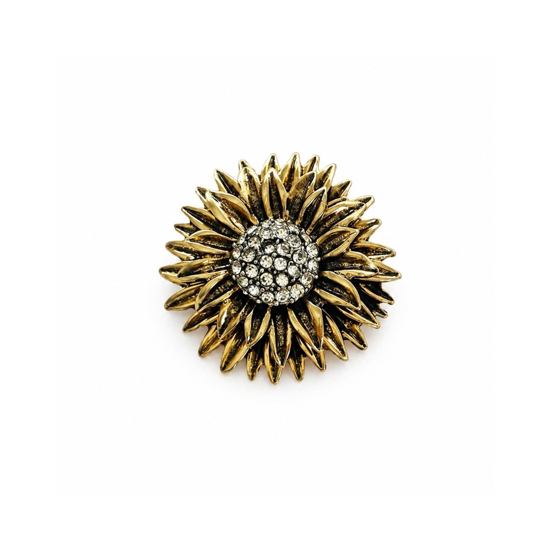SOLARA LUXE BLOOM BROOCH