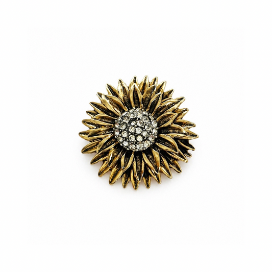SOLARA LUXE BLOOM BROOCH