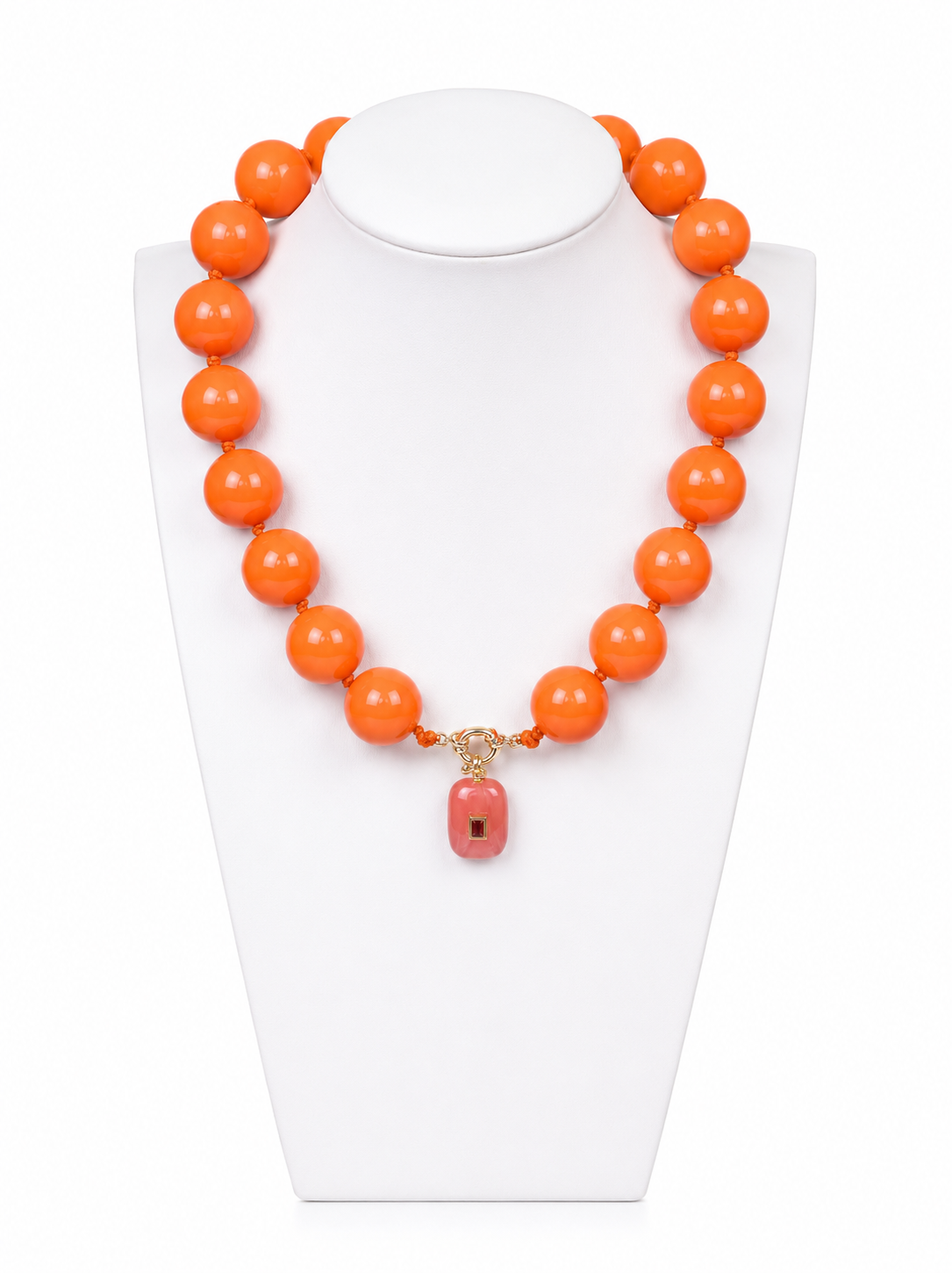 CORAL SOLÈ STATEMENT NECKLACE