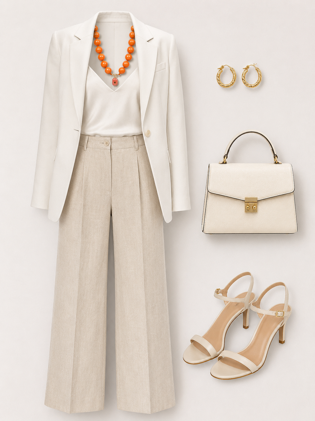 CORAL SOLÈ STATEMENT NECKLACE