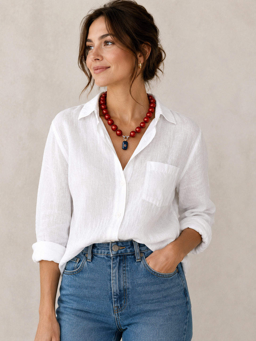 ROUGH RIVIERA NECKLACE