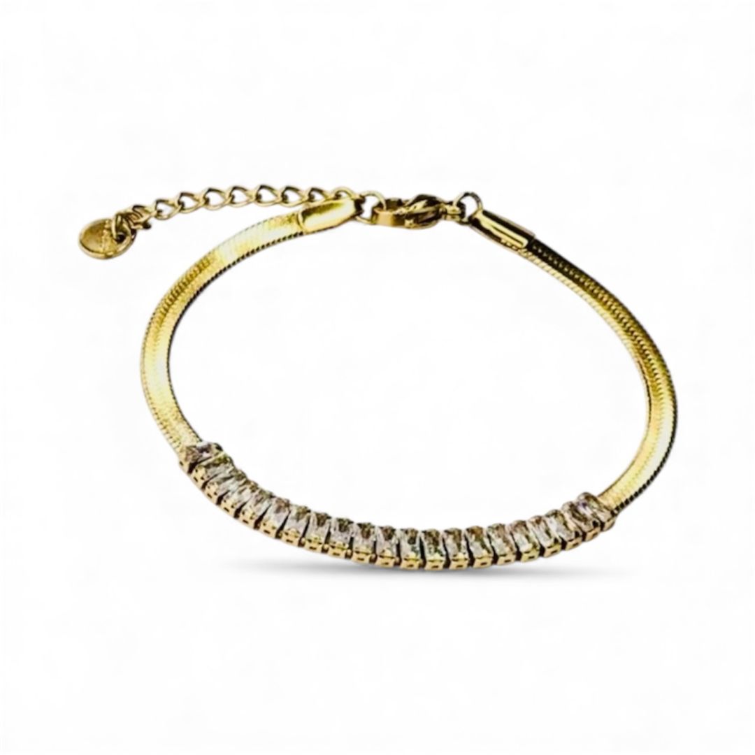 BAGUETTE LUXE SNAKE BRACELET