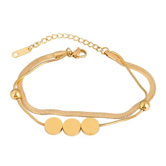 ATHENA DISC BRACELET