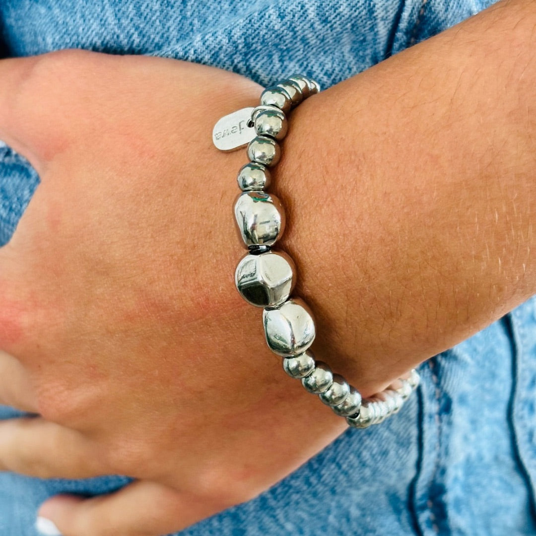 GALENA BEAD BRACELET