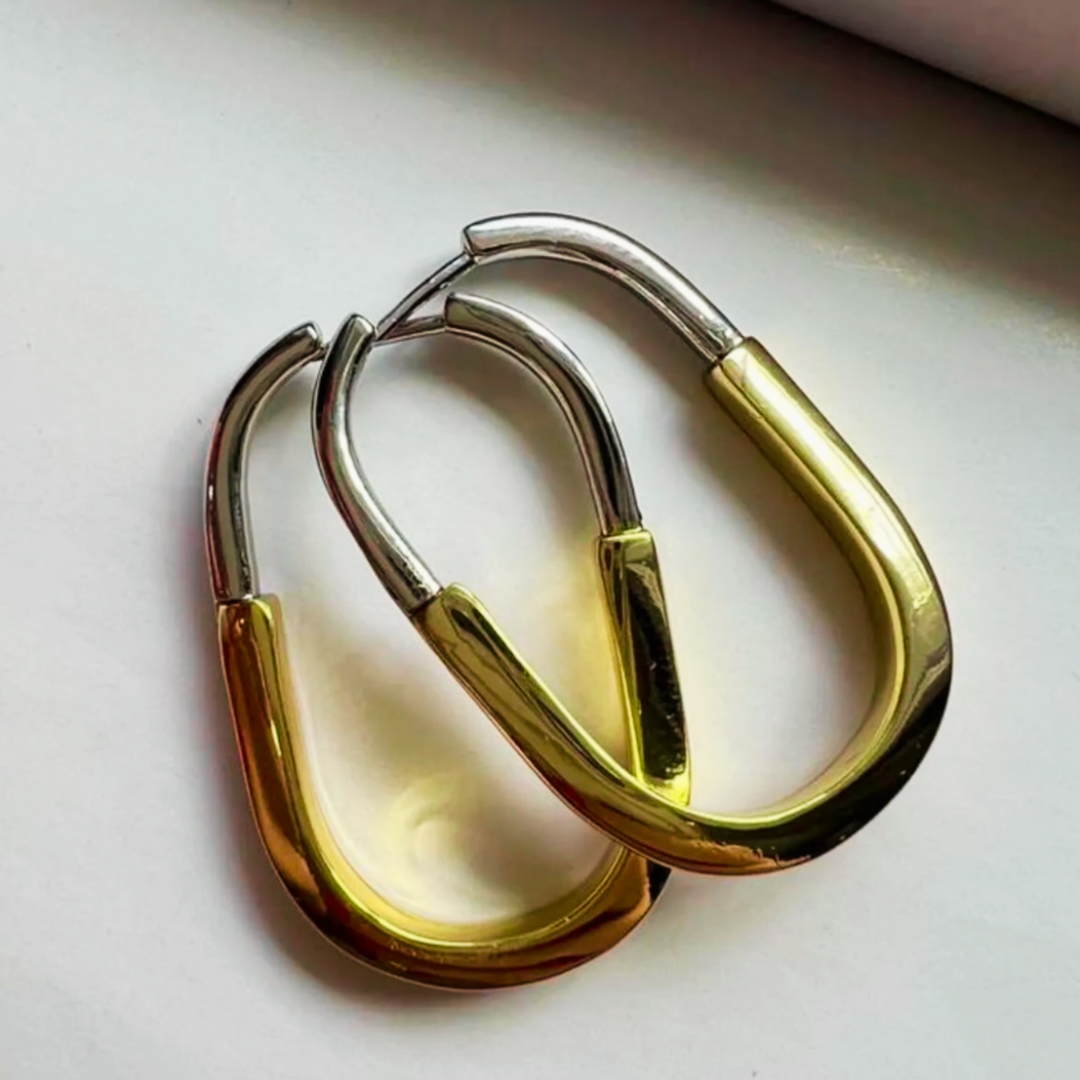 MADELAINE U HOOP EARRINGS