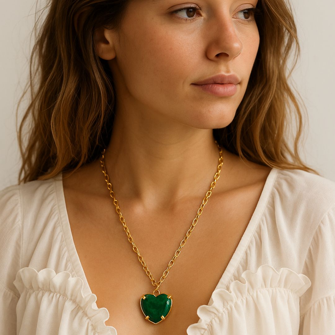 VERDE CUORE MURANO