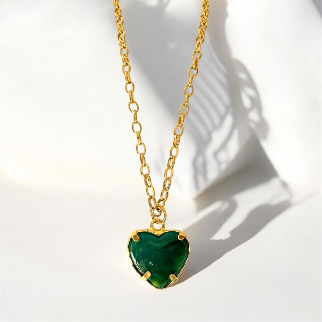 VERDE CUORE MURANO