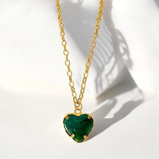 VERDE CUORE MURANO