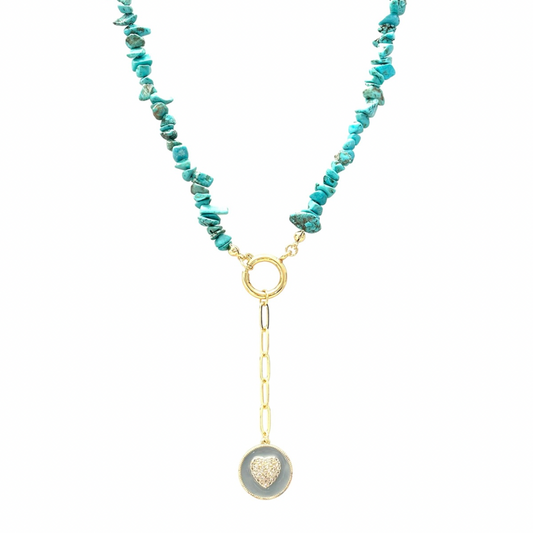 TURQUOISE STONE NECKLACE