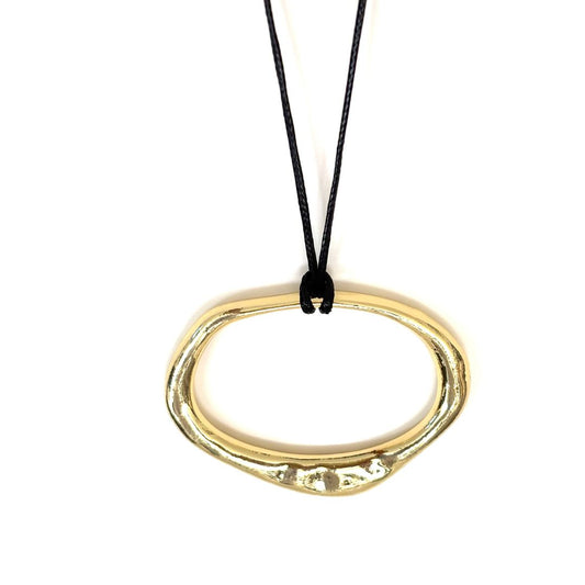 STELLA CENTERPIECE GOLD PENDANT