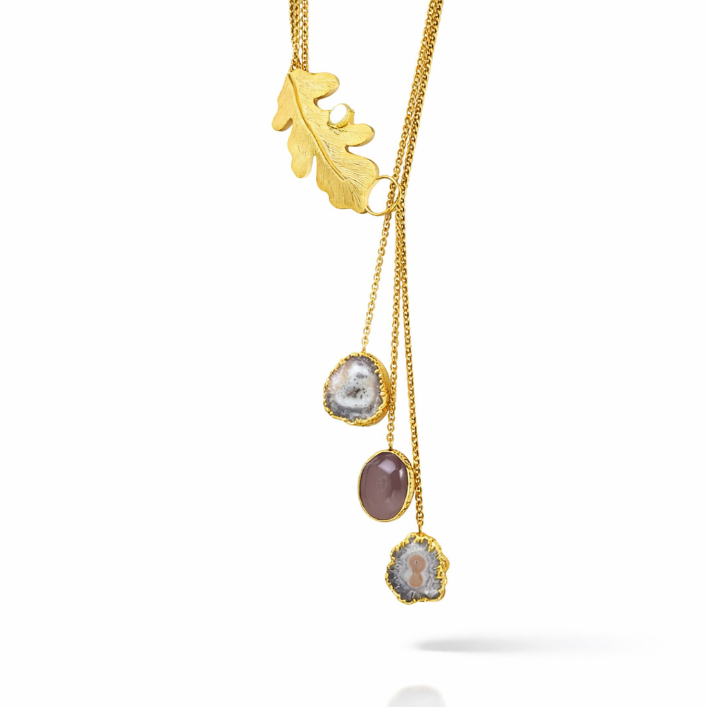 SOLAR AGATE NECKLACE