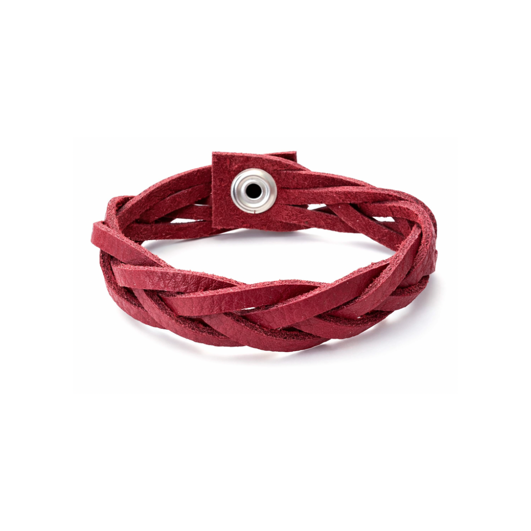 ROSE LEATHER BRACELET